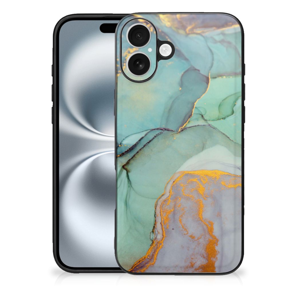 Kleurrijke Telefoonhoesje voor iPhone 16 Plus Watercolor Mix