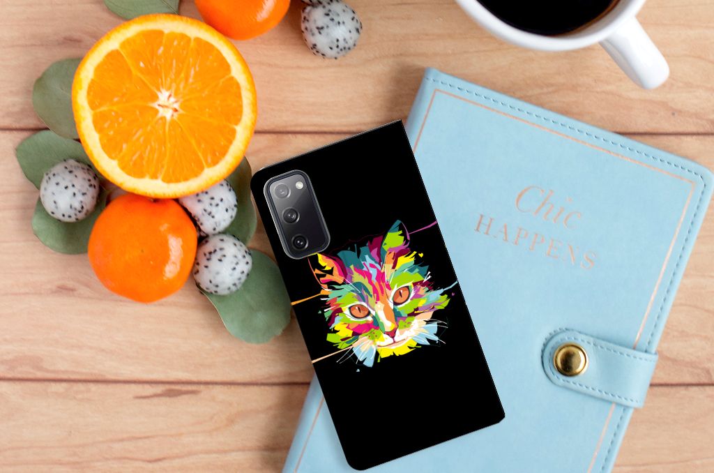 Samsung Galaxy S20 FE Magnet Case Cat Color - B2C Telecom