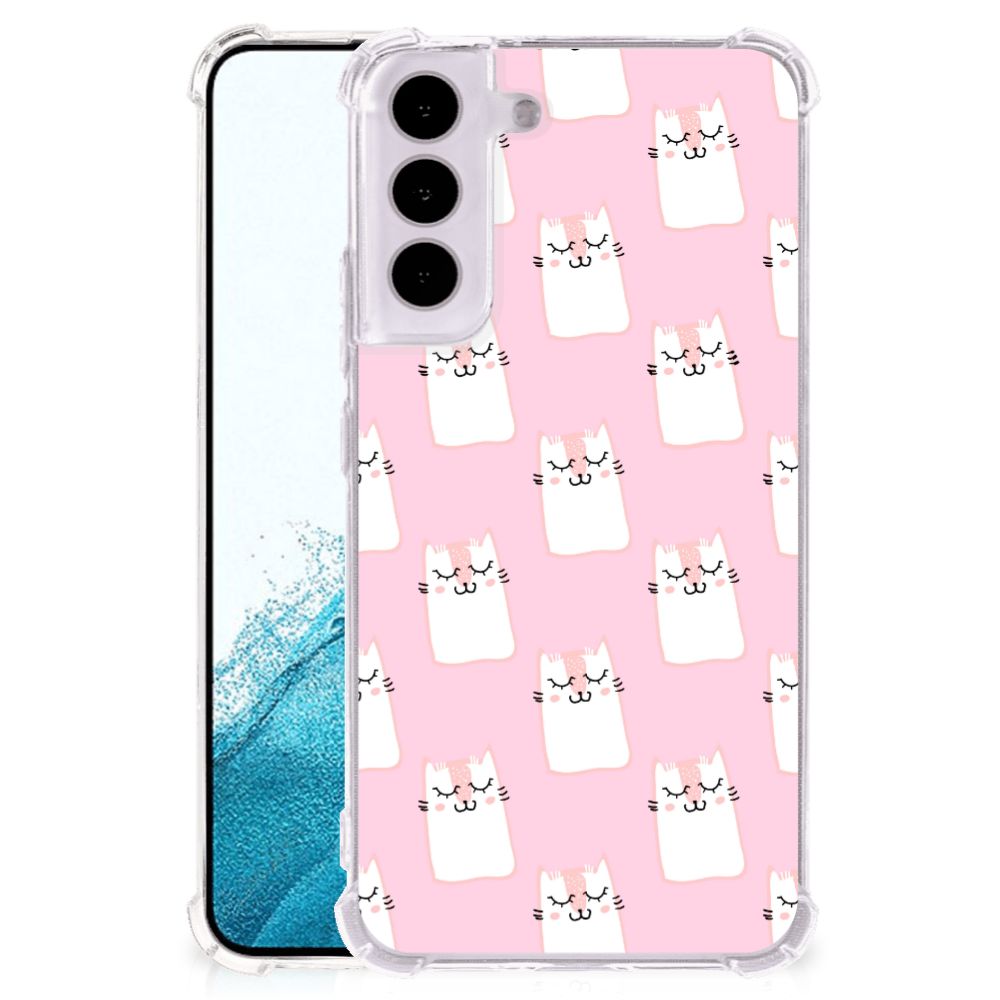 Samsung Galaxy S22 Case Anti-shock Sleeping Cats