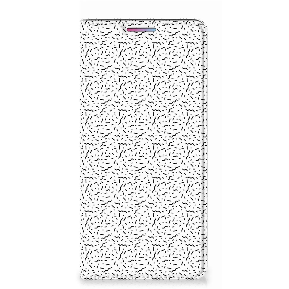 Motorola Moto G60s Hoesje met Magneet Stripes Dots - B2C Telecom