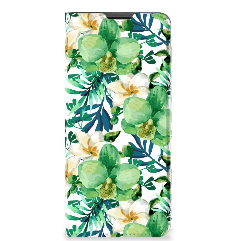 Motorola Moto G51 5G Smart Cover Orchidee Groen
