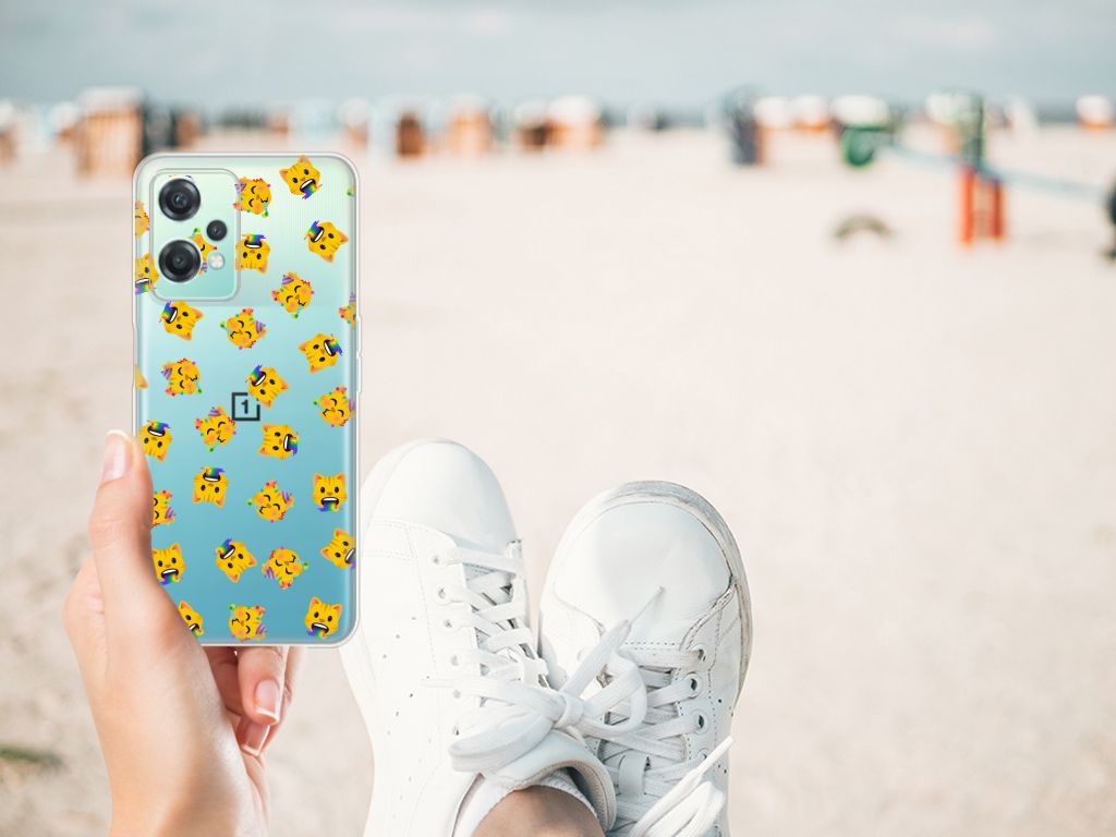 TPU bumper voor OnePlus Nord CE 2 Lite Katten Emojis B2C Telecom