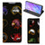 Samsung Galaxy S20 Plus Magnet Case Cartoon with various animal designs on a black background.