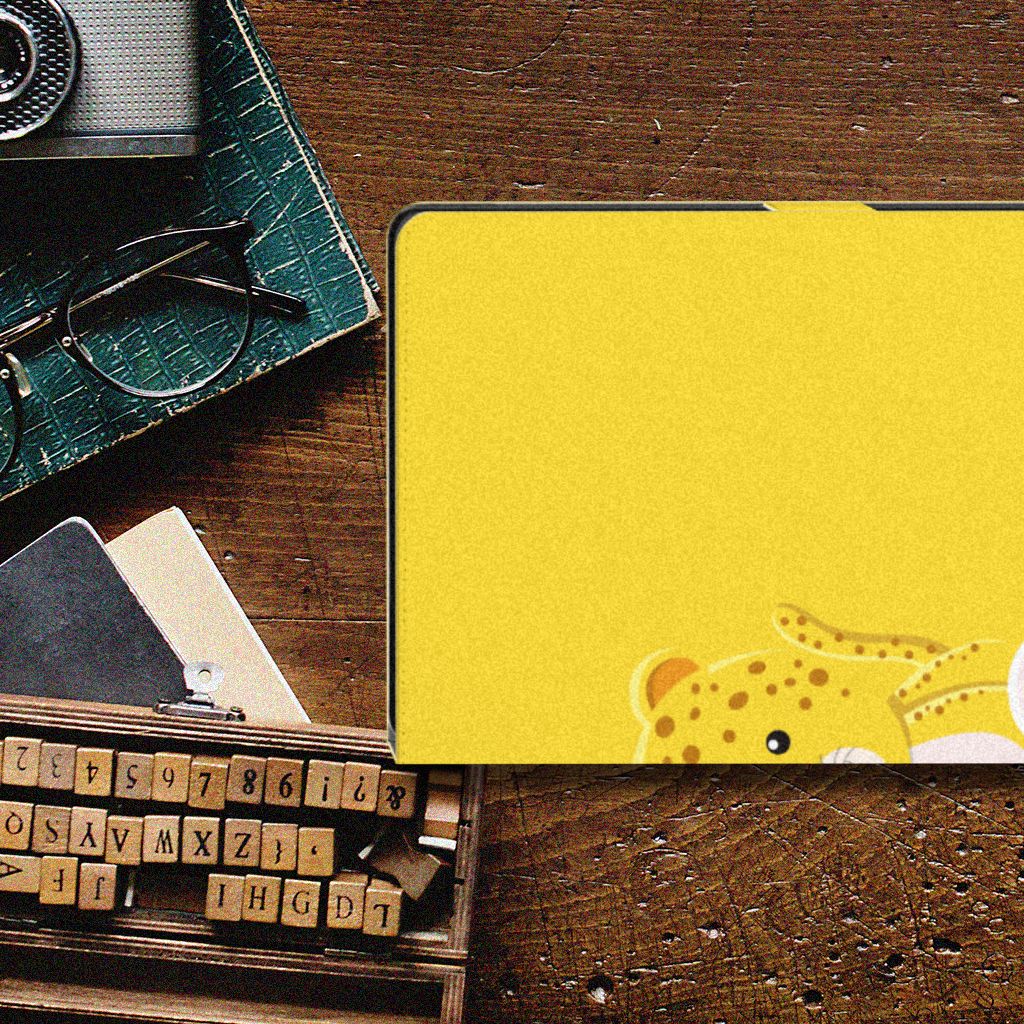Samsung Galaxy Tab A8 2021/2022 Hippe Tablet Hoes Baby Leopard