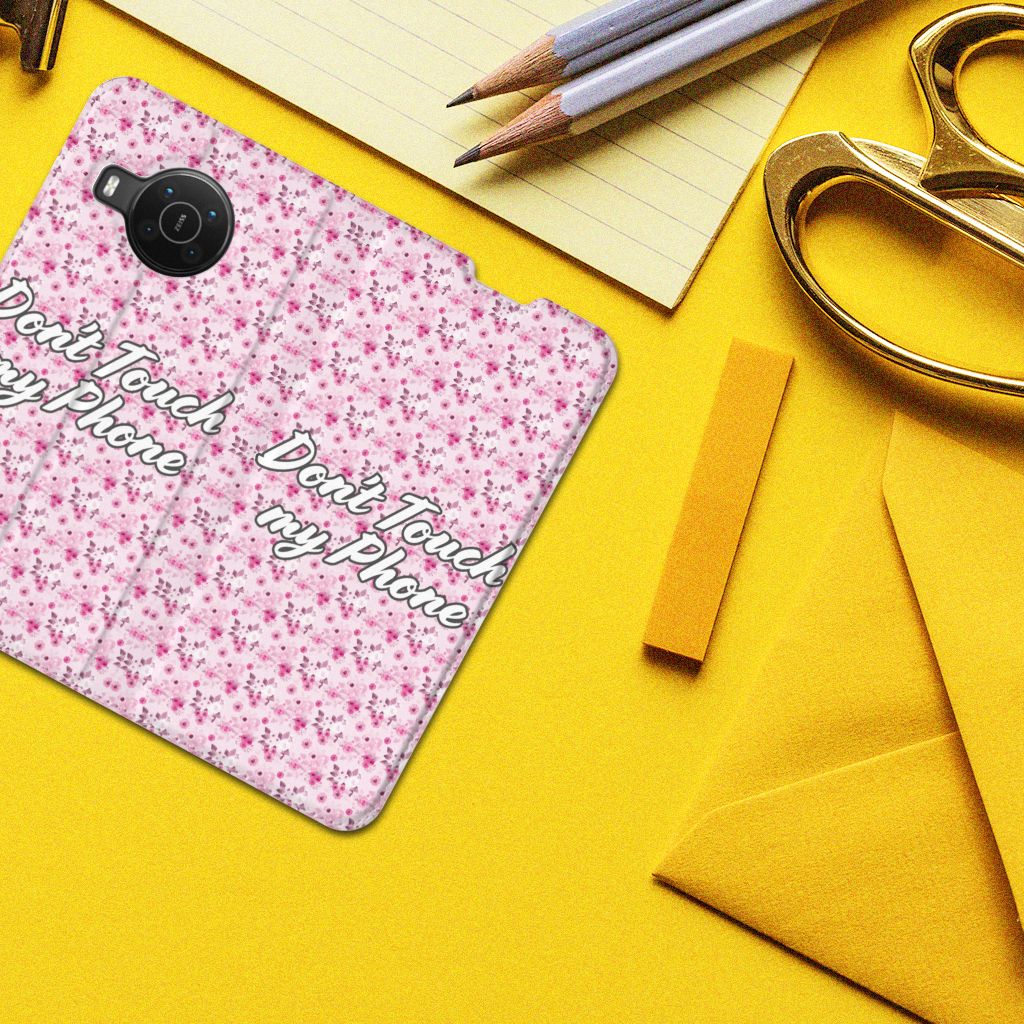 Nokia X20 | X10 Design Case Flowers Pink DTMP - B2C Telecom