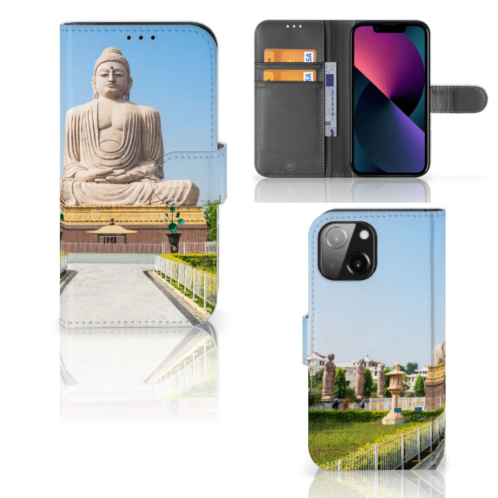 iPhone 13 Mini Flip Cover Boeddha