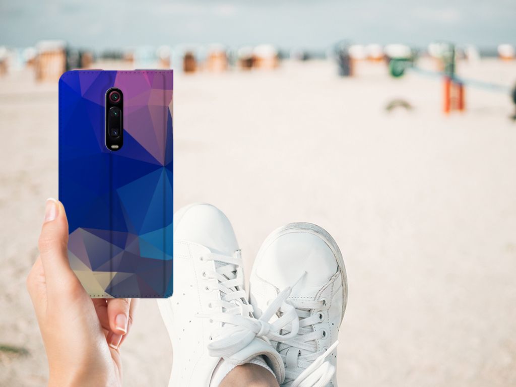 Xiaomi Mi 9T Pro Stand Case Polygon Dark - B2C Telecom