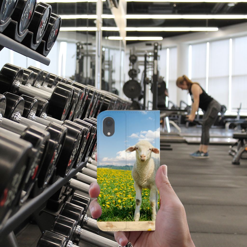 Apple iPhone Xr Hoesje maken Schaap en Lammetje