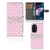 Motorola Edge 30 Pro Portemonnee Hoesje Flowers Pink DTMP