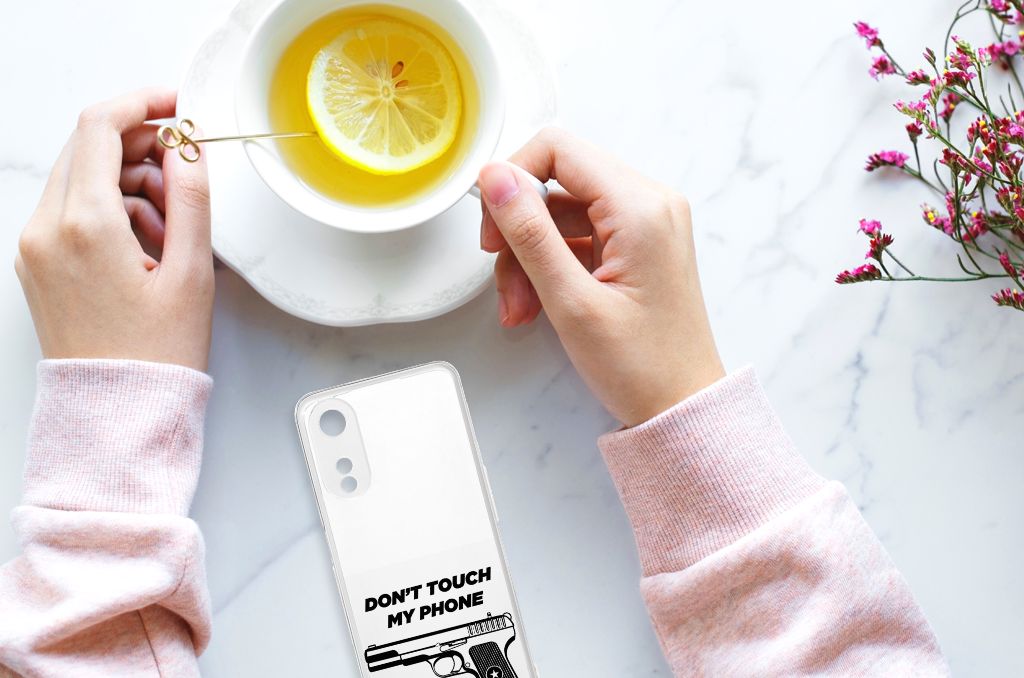 OPPO A78 5G | A58 5G Silicone-hoesje Pistol DTMP