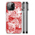 Telefoonhoesje iPhone 14 Pro Max Angel Skull Rood