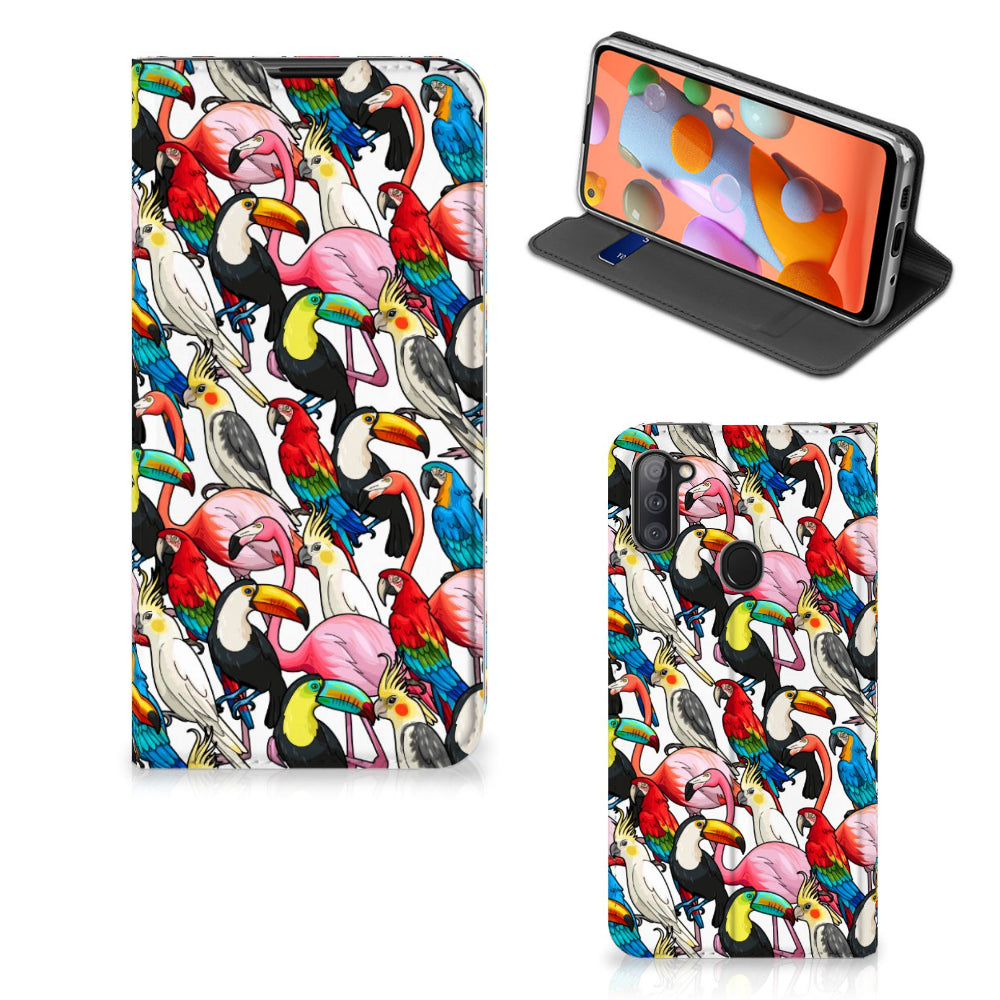 Samsung Galaxy M11 | A11 Hoesje maken Birds
