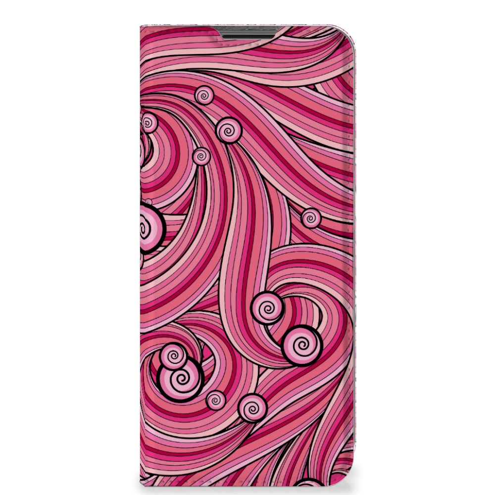 Nokia G50 Bookcase Swirl Pink - B2C Telecom