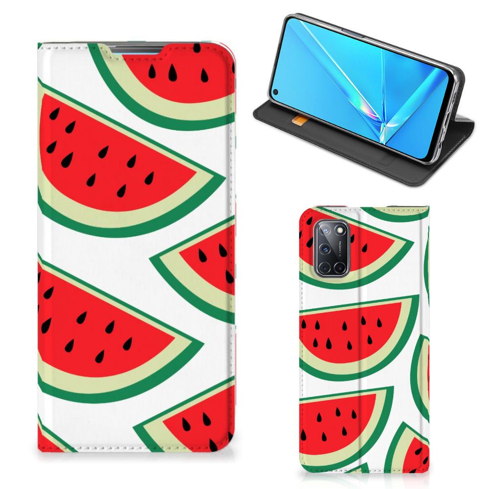 OPPO A52 | A72 Flip Style Cover Watermelons