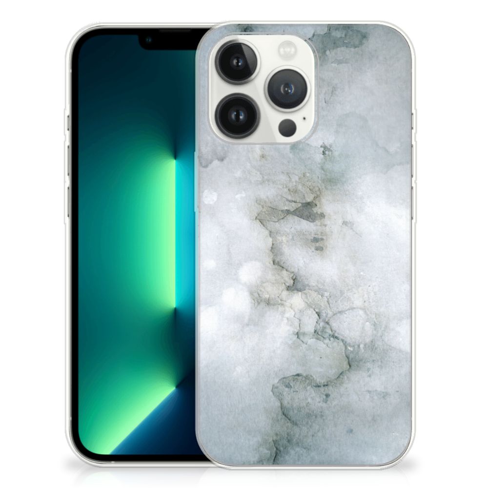 Hoesje maken iPhone 13 Pro Max Painting Grey B2C Telecom