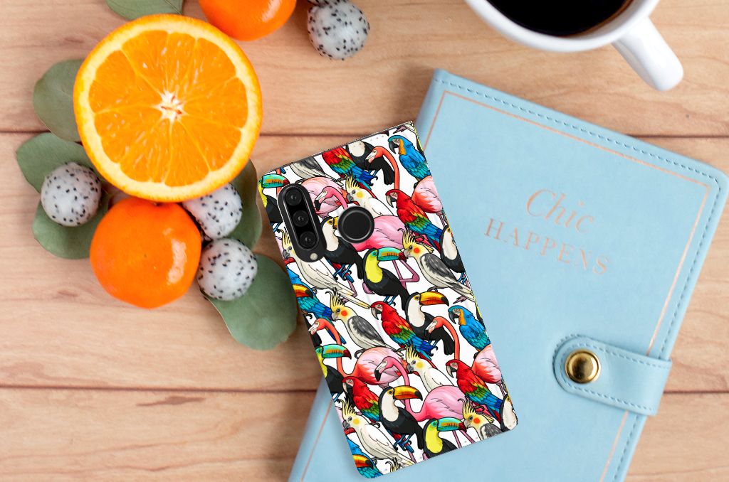 Huawei P30 Lite New Edition Hoesje maken Birds