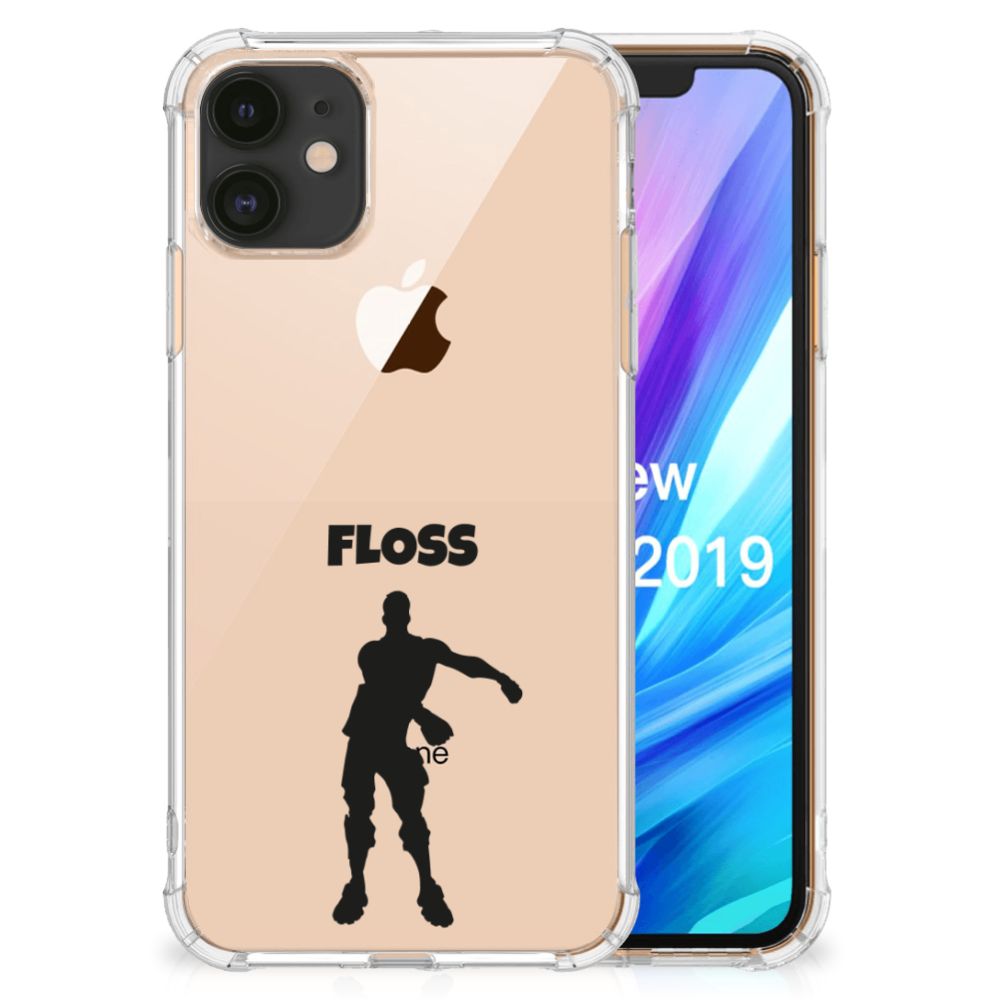 Apple iPhone 11 Stevig Bumper Hoesje Floss