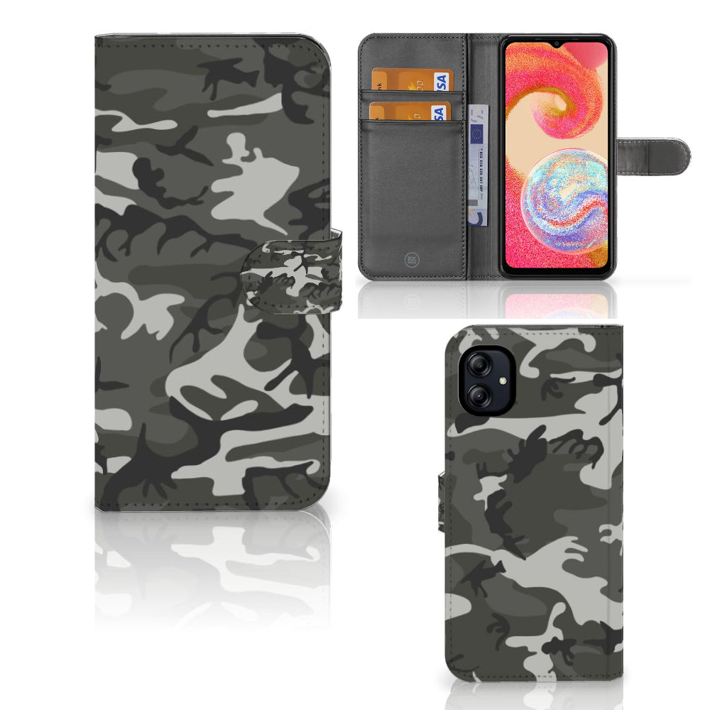 Samsung Galaxy A04e Telefoon Hoesje Army Light