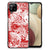 Telefoonhoesje Samsung Galaxy A12 Angel Skull Rood B2C Telecom