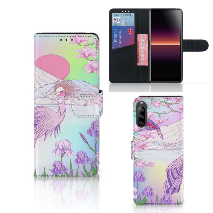 Sony Xperia L4 Telefoonhoesje met Pasjes Bird