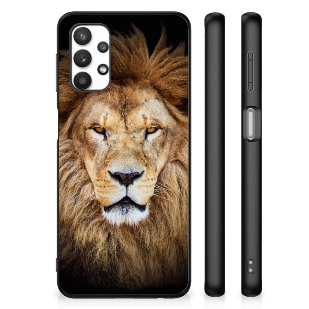 Samsung Galaxy A32 5G Dierenprint Telefoonhoesje Leeuw B2C Telecom