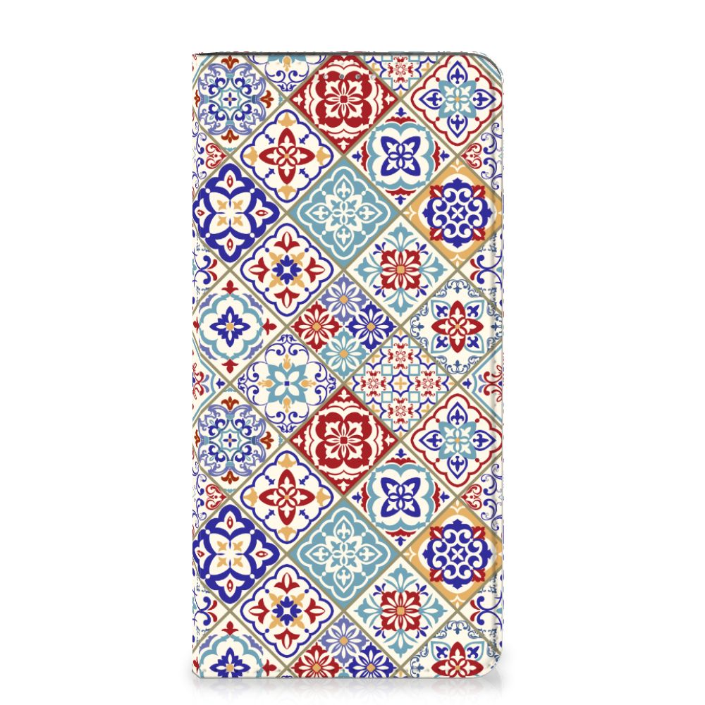 Samsung Galaxy A14 5G Standcase Tiles Color in vibrant decorative tile design.