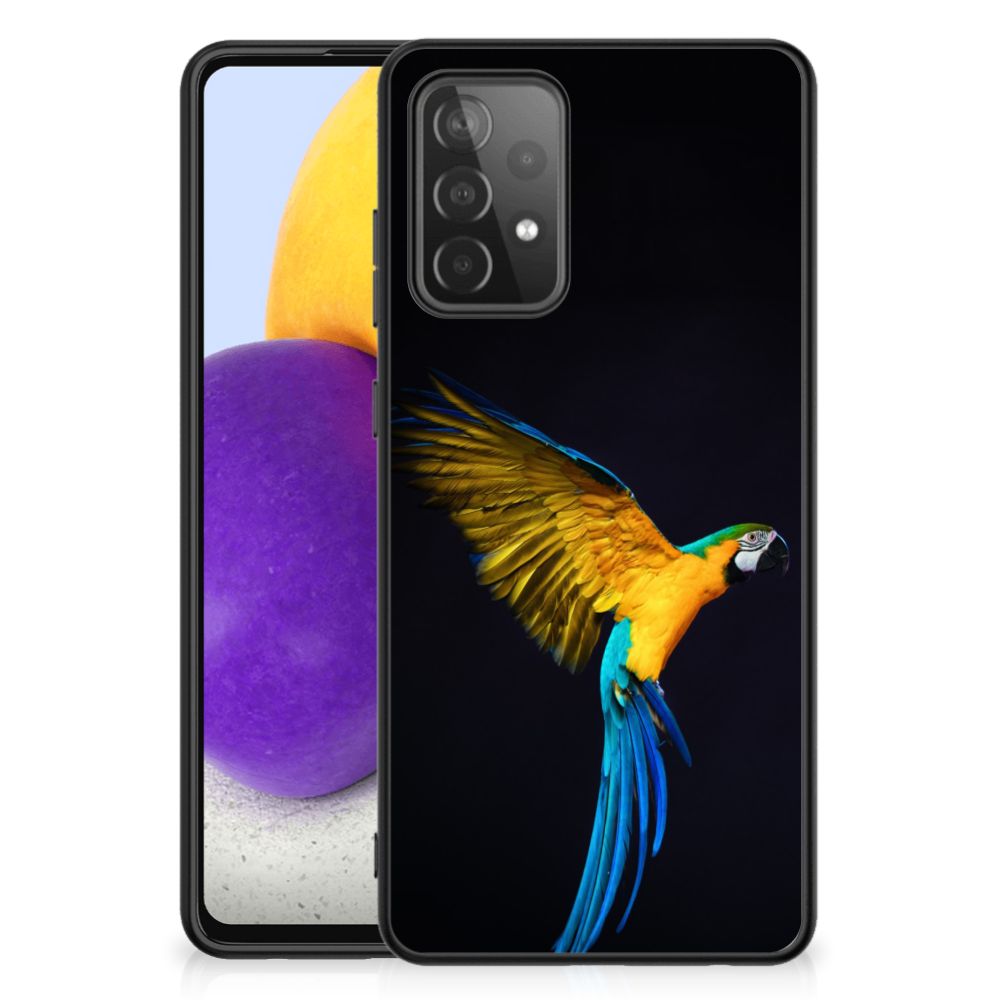 Samsung Galaxy A72 (5G/4G) Dierenprint Telefoonhoesje Papegaai