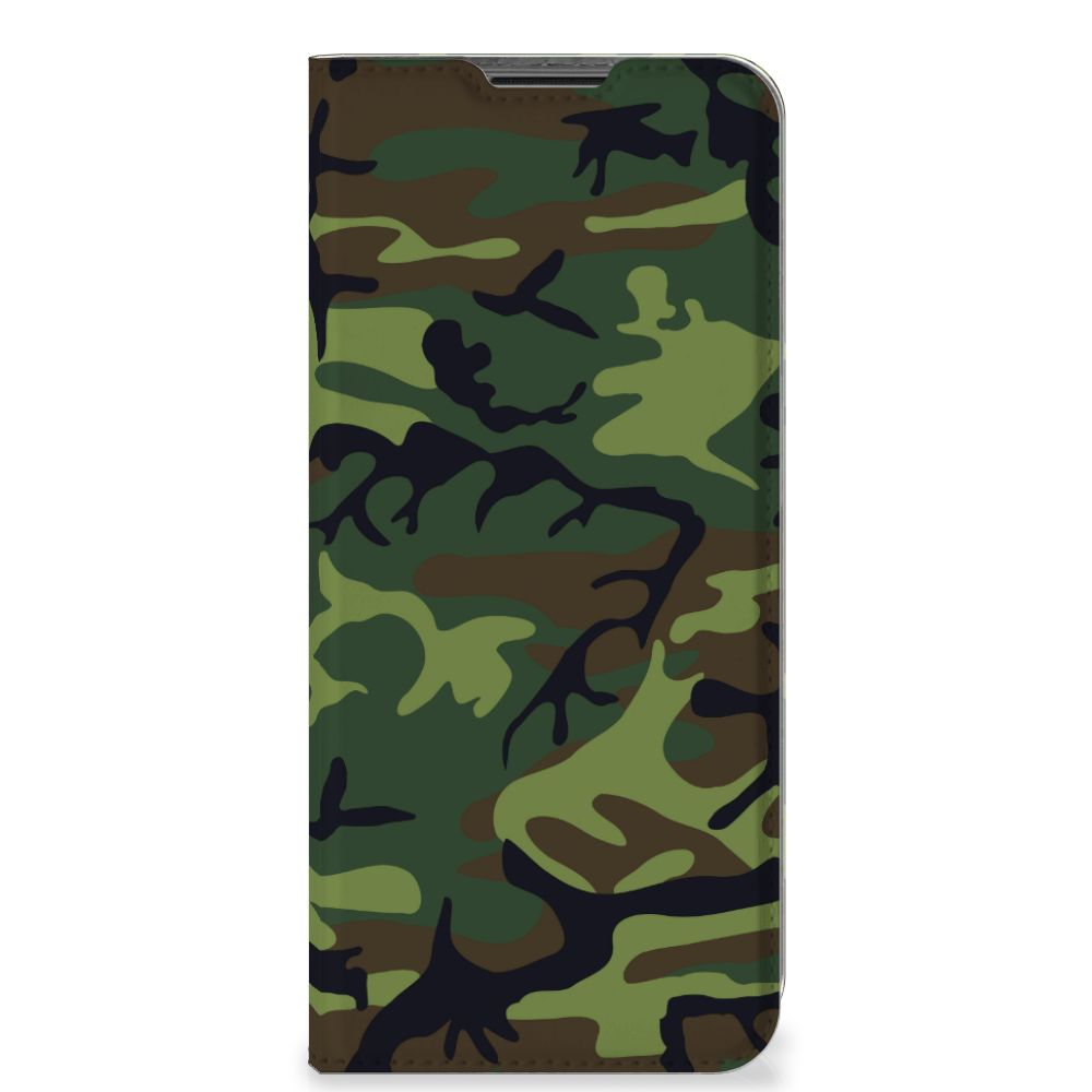 Nokia G50 Hoesje met Magneet Army Dark - B2C Telecom