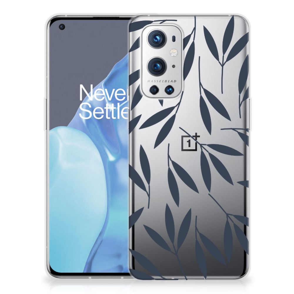 OnePlus 9 Pro TPU Case Leaves Blue B2C Telecom