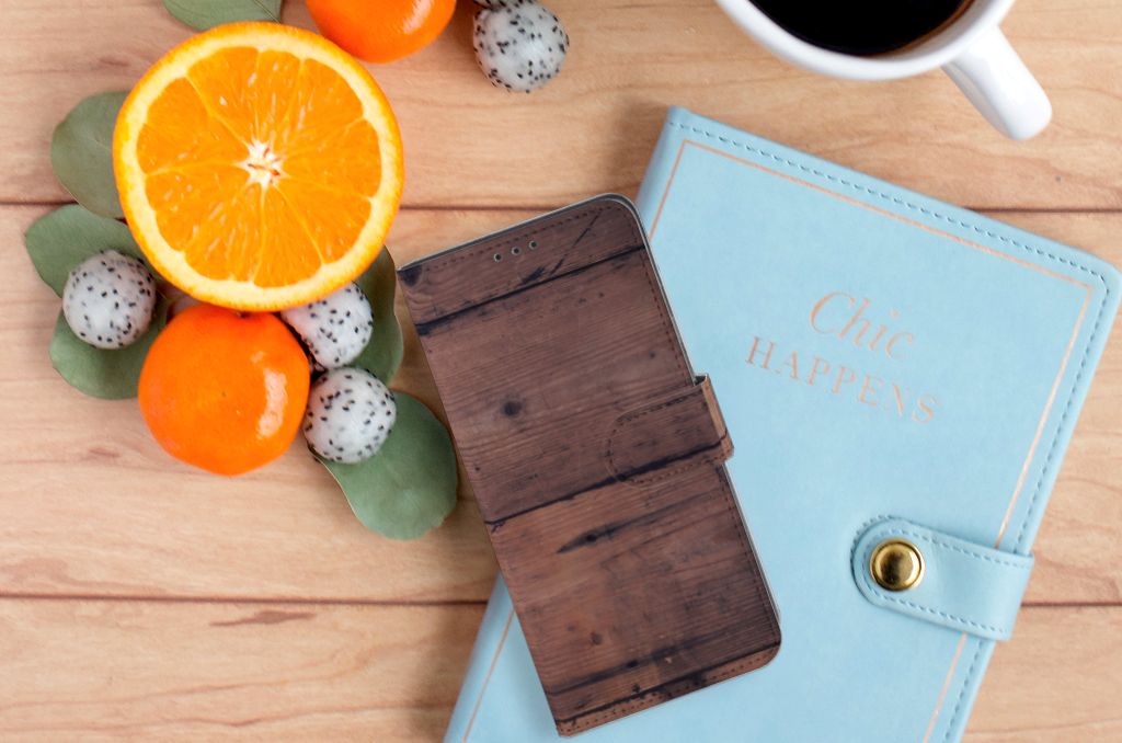 OPPO A91 | Reno3 Book Style Case Old Wood