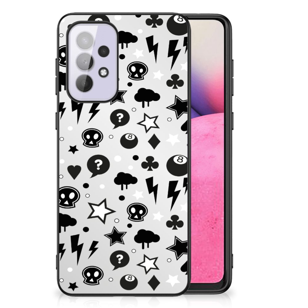 Telefoonhoesje Samsung Galaxy A33 5G Silver Punk B2C Telecom