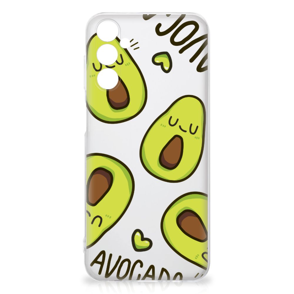 Samsung Galaxy M14 Telefoonhoesje met Naam Avocado Singing