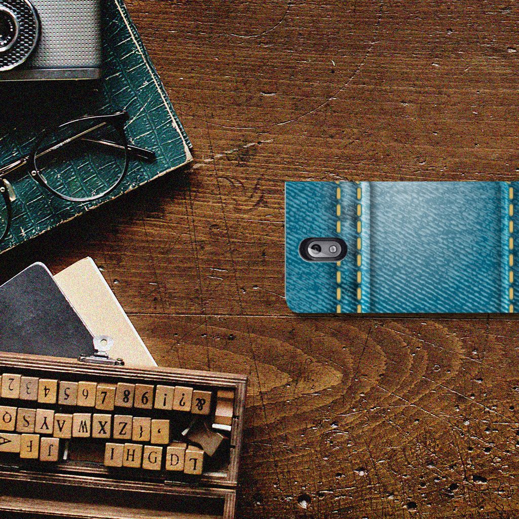 Nokia 3.1 (2018) Hippe Standcase Jeans
