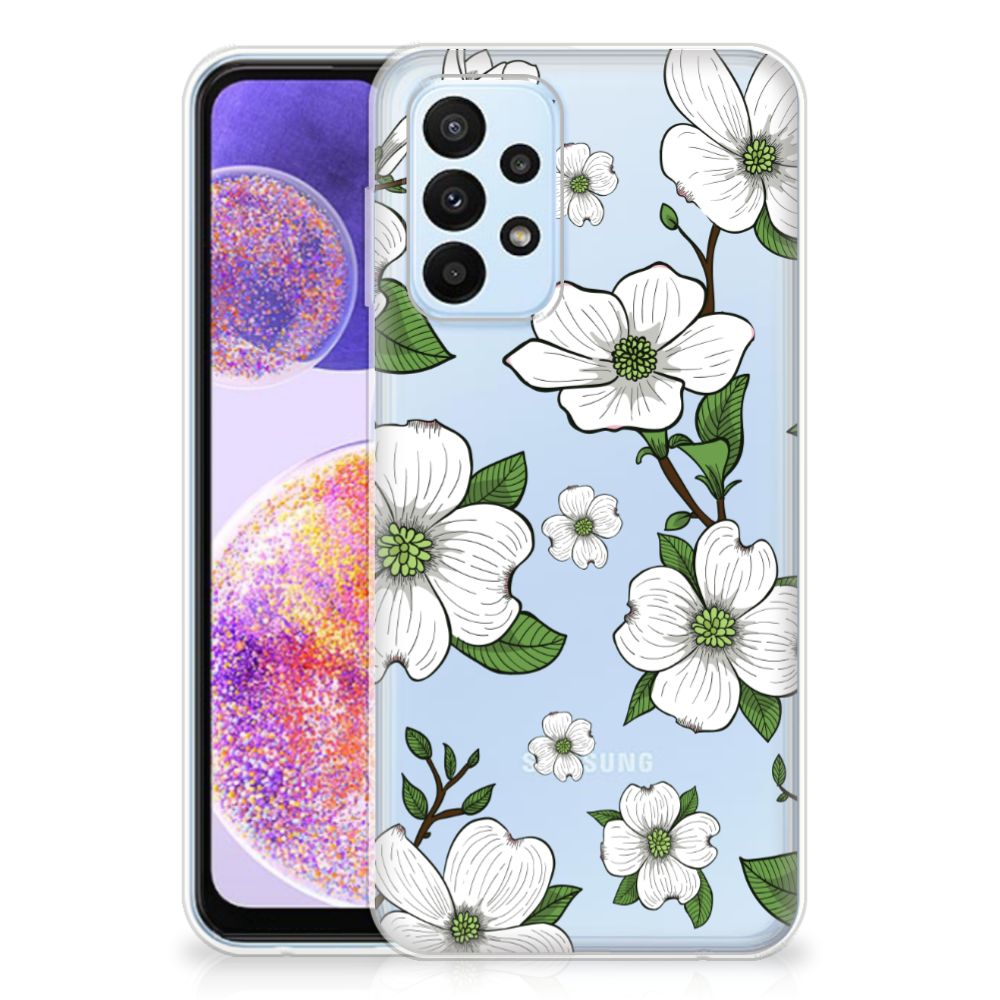 Samsung Galaxy A23 TPU Case Dogwood Flowers B2C Telecom