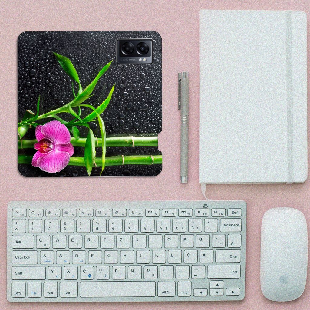 OPPO A77 5G | A57 5G Smart Cover Orchidee - B2C Telecom