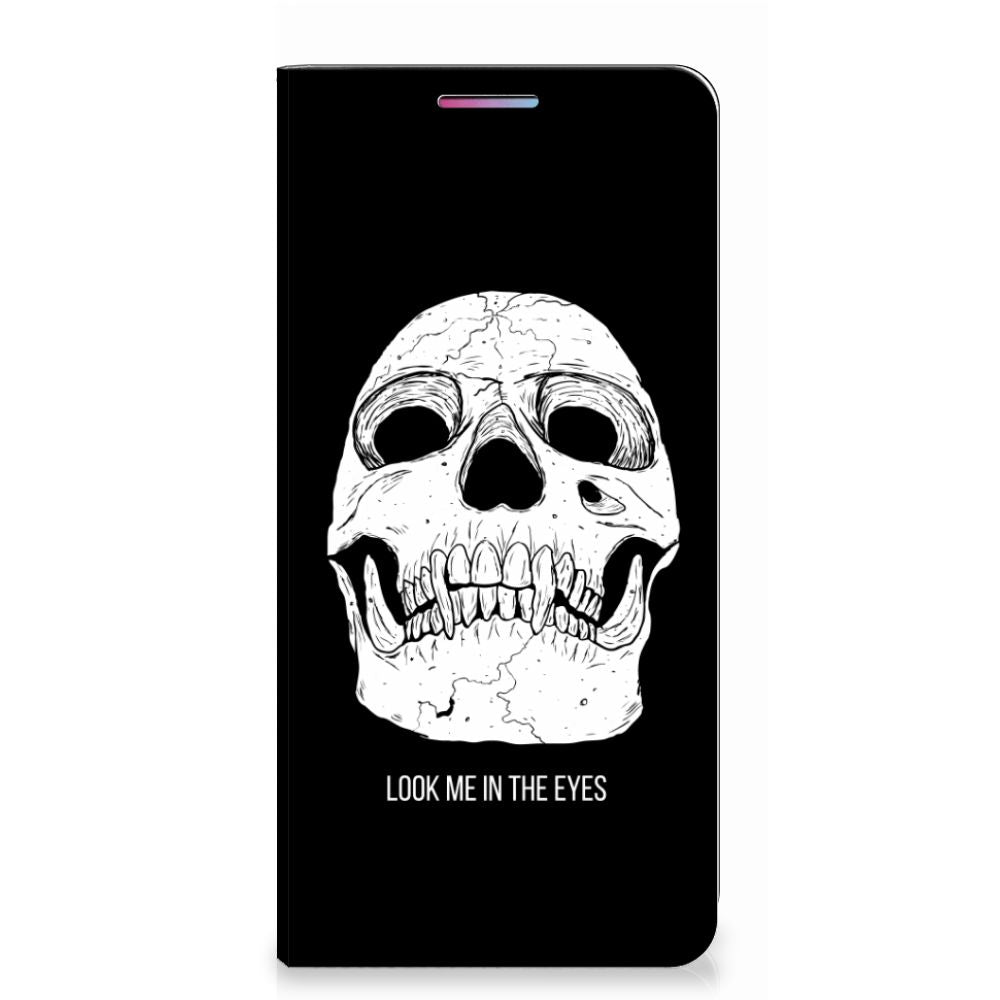 Mobiel BookCase Motorola Moto G60s Skull Eyes - B2C Telecom