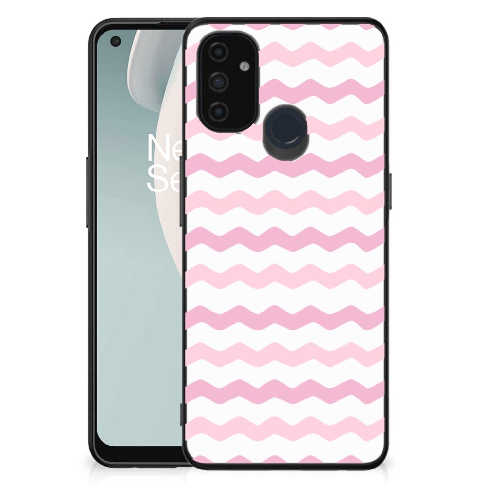 OnePlus Nord N100 Back Case Waves Roze