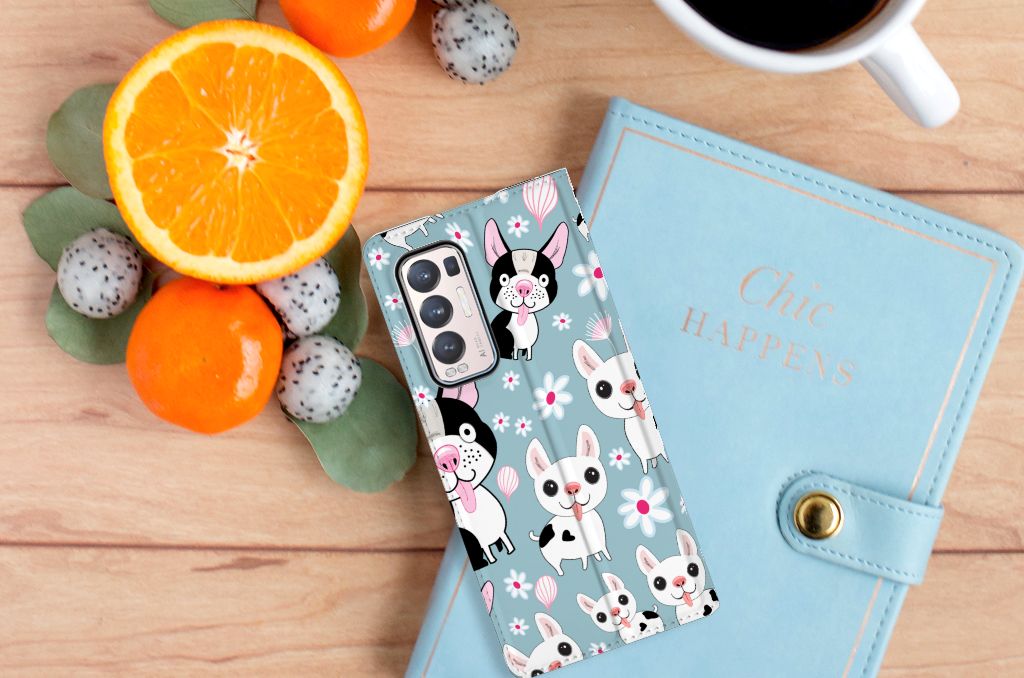 OPPO Find X3 Neo Hoesje maken Hondjes - B2C Telecom