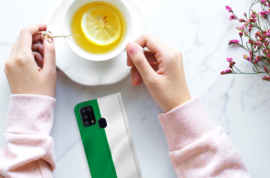 Samsung Galaxy M31 Standcase Italië - B2C Telecom