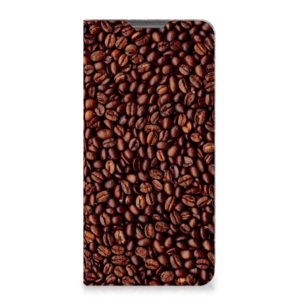 Motorola Moto G52 | Moto G82 Flip Style Cover Koffiebonen - B2C Telecom