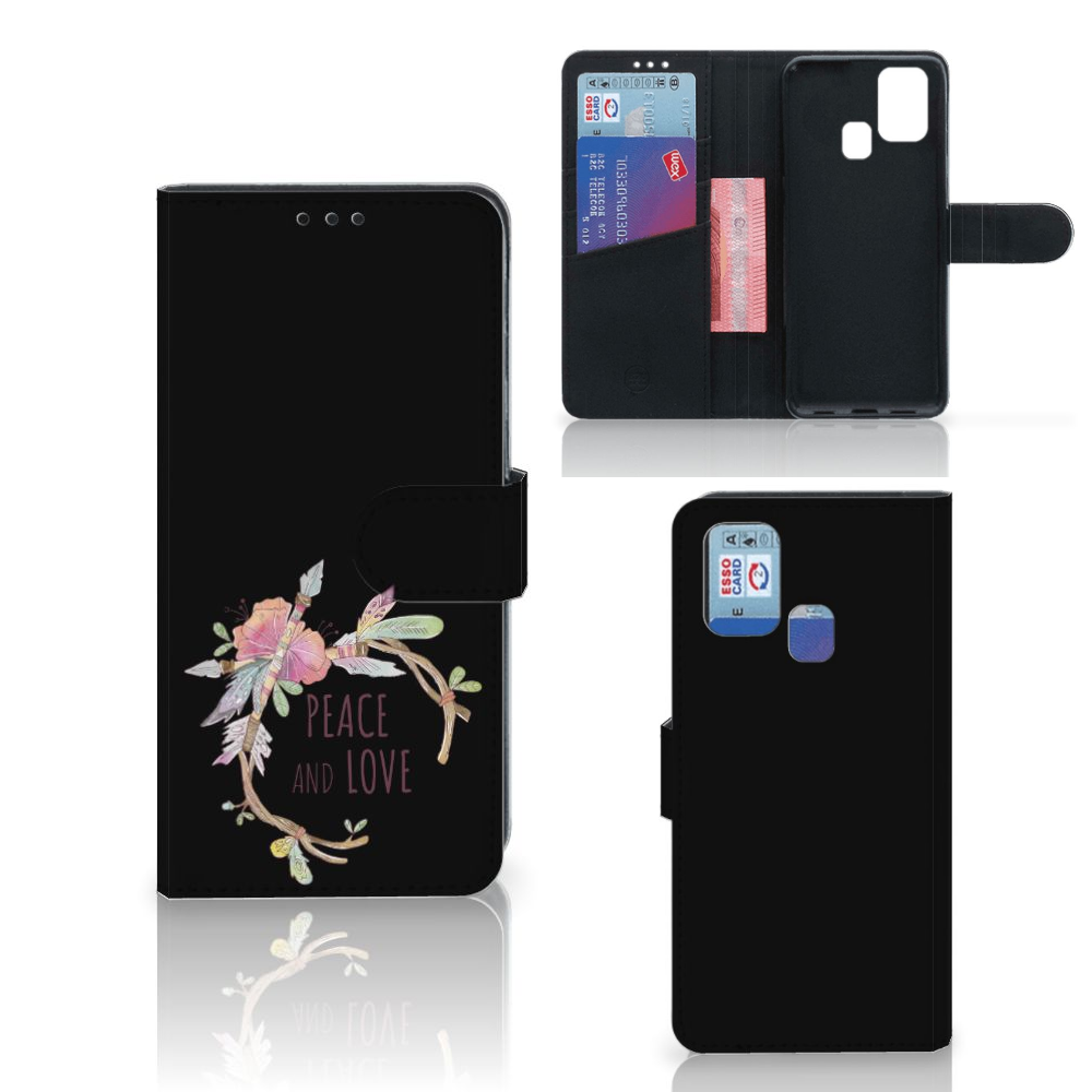 Samsung Galaxy M31 Leuk Hoesje Boho Text