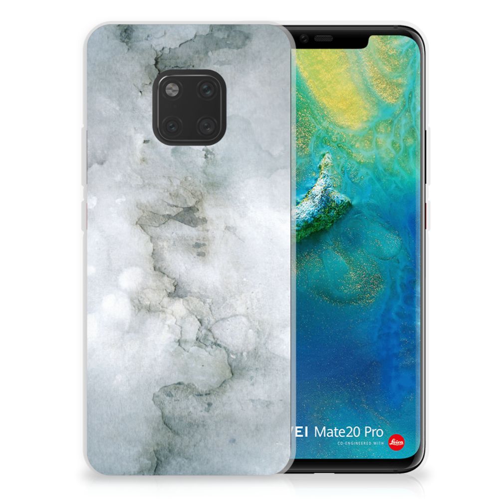 Hoesje maken Huawei Mate 20 Pro Painting Grey