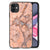 iPhone 11 Marmeren Print Telefoonhoesje Marmer Oranje B2C Telecom