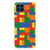 Samsung Galaxy M53 Doorzichtige Silicone Hoesje Blokken B2C Telecom