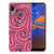 Motorola Moto E6 Plus Hoesje maken Swirl Pink