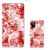 Mobiel BookCase Samsung Galaxy A41 Angel Skull Rood - B2C Telecom