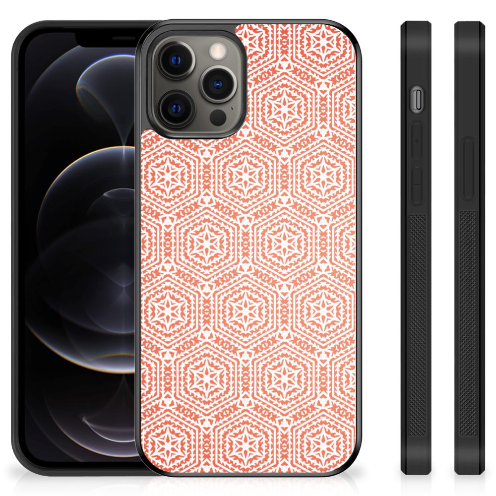 iPhone 12 Pro Max Bumper Case Pattern Orange B2C Telecom