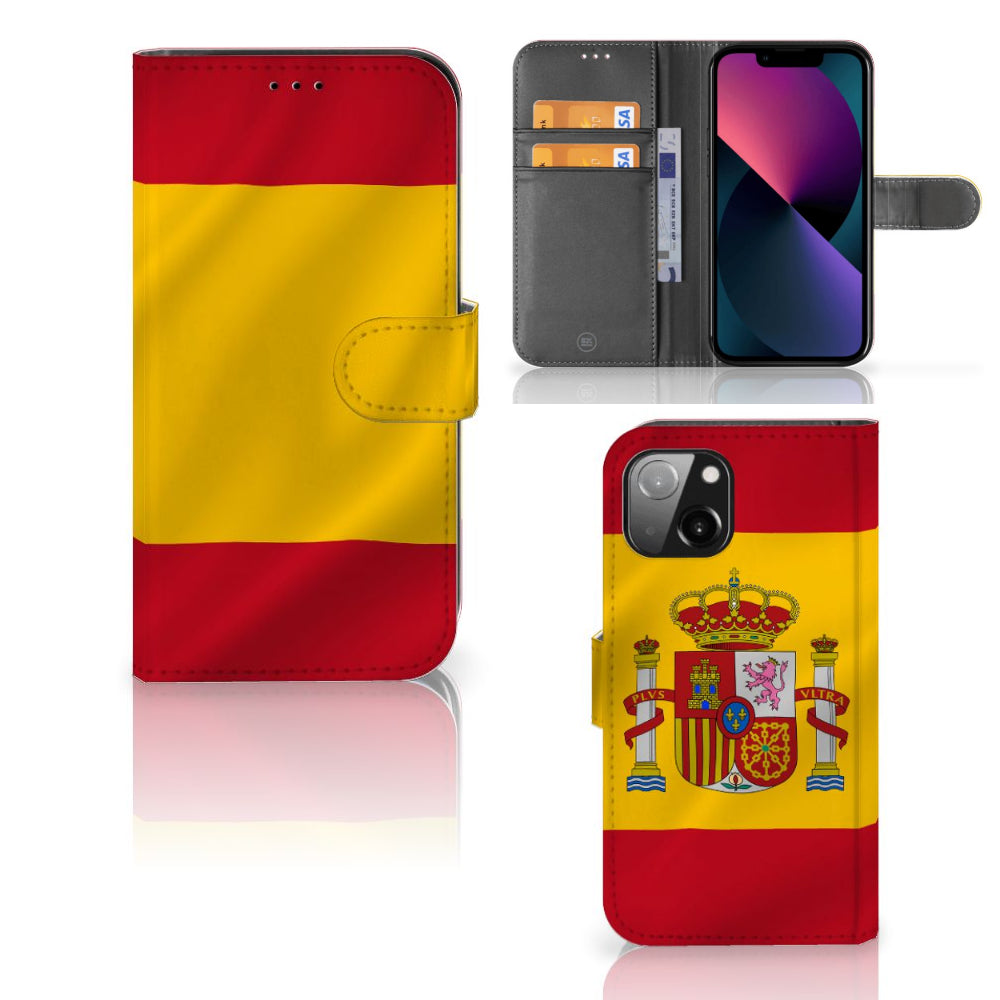 Apple iPhone 13 Bookstyle Case Spanje