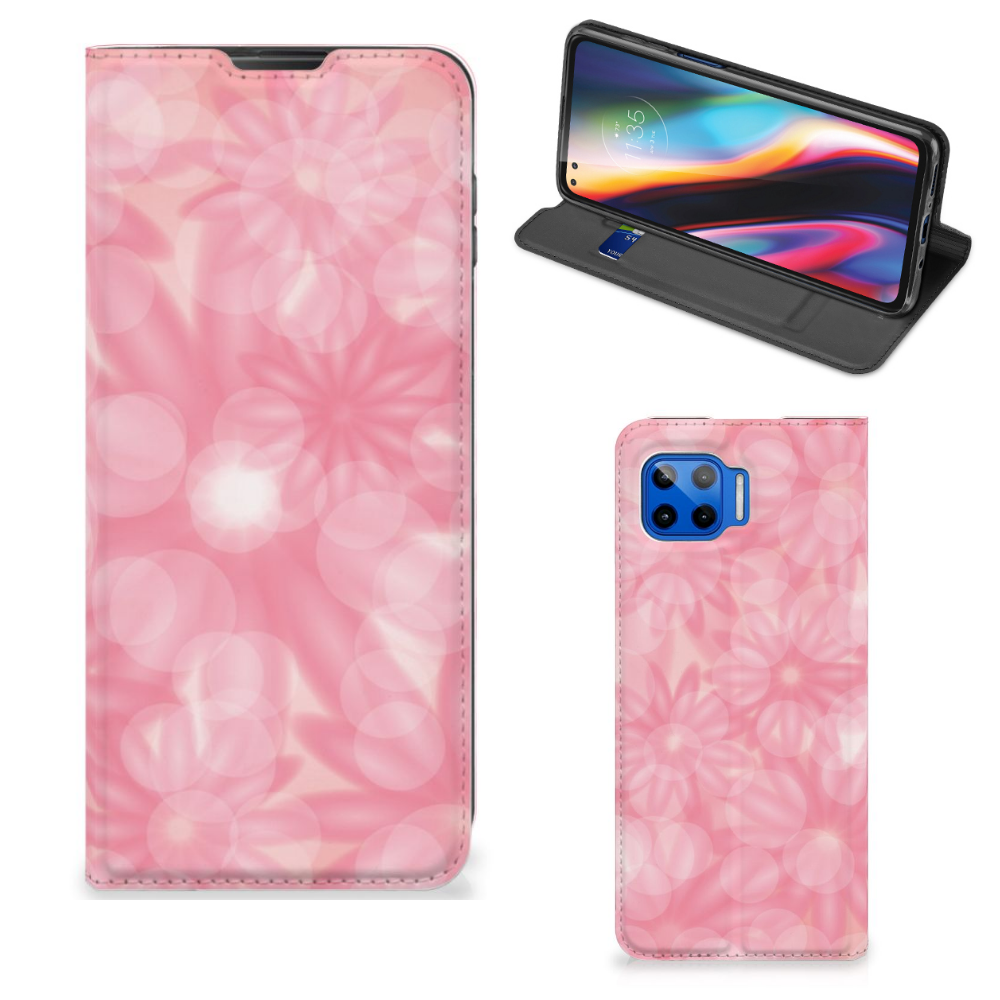 Motorola Moto G 5G Plus Smart Cover Spring Flowers - B2C Telecom