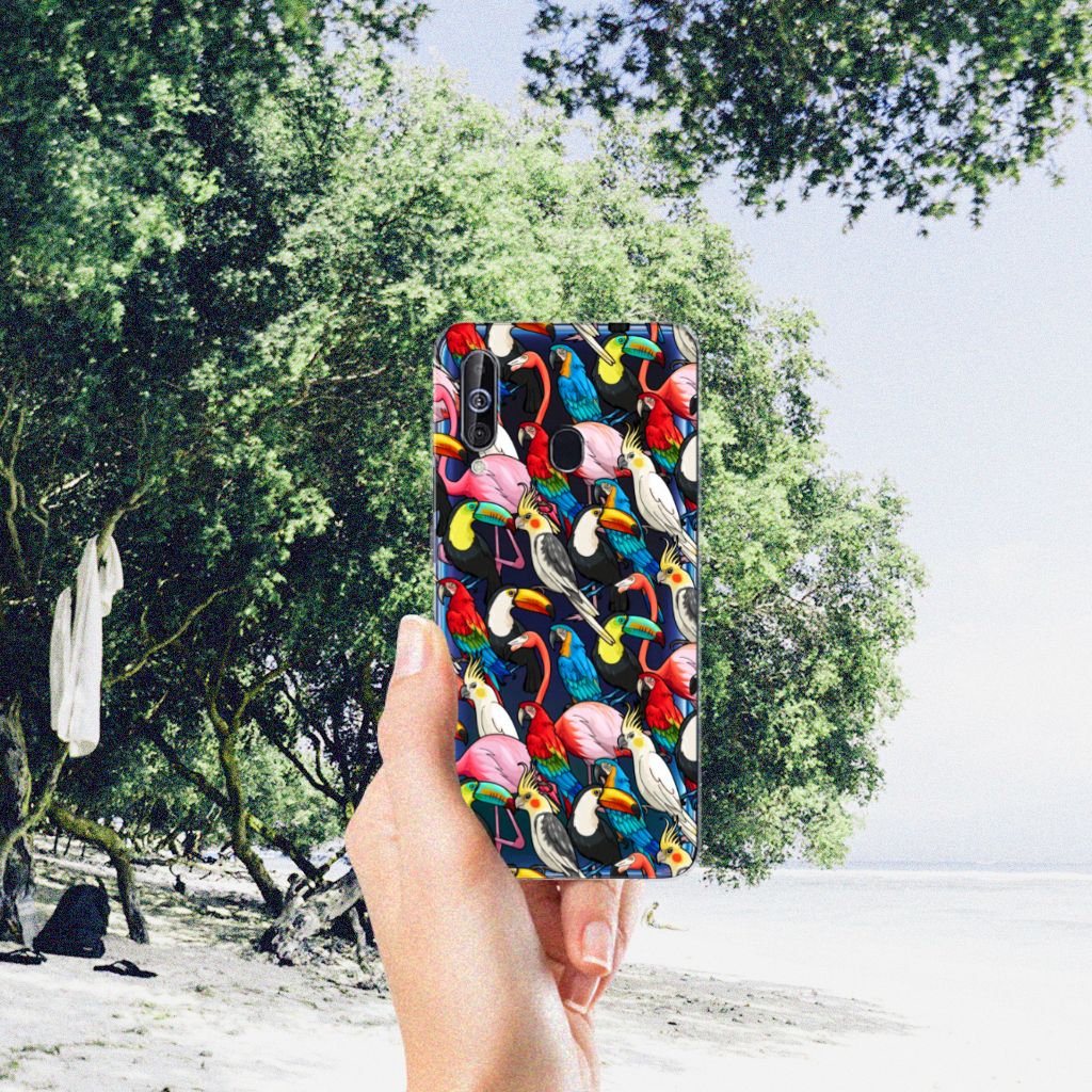 Samsung Galaxy A60 TPU Hoesje Birds
